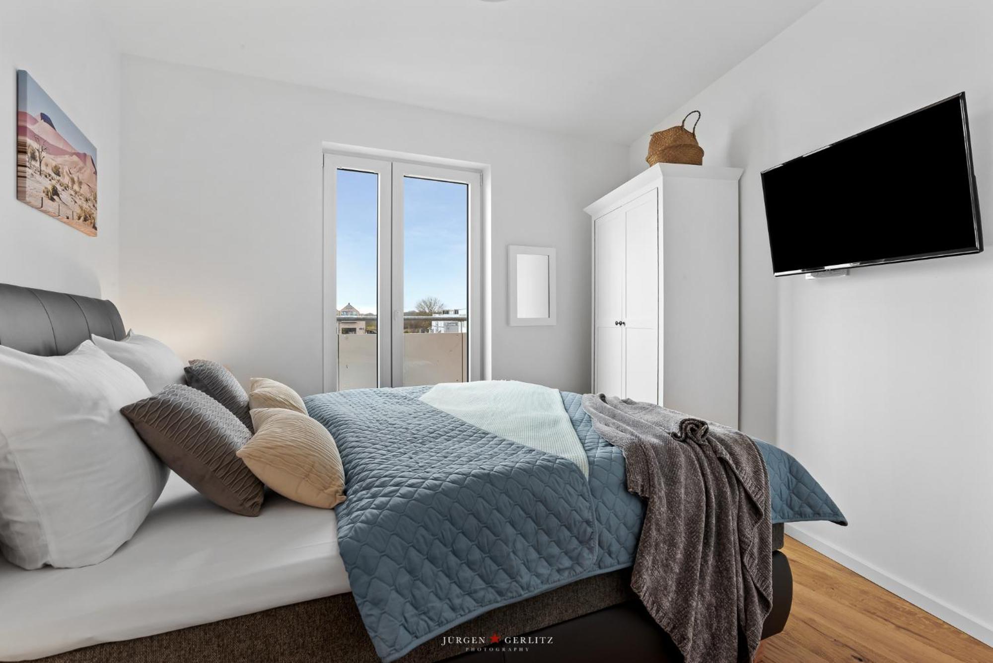 Sea Apartment Mojo- Meerblick, Infrarotauna, Terrasse Olpenitz Ngoại thất bức ảnh