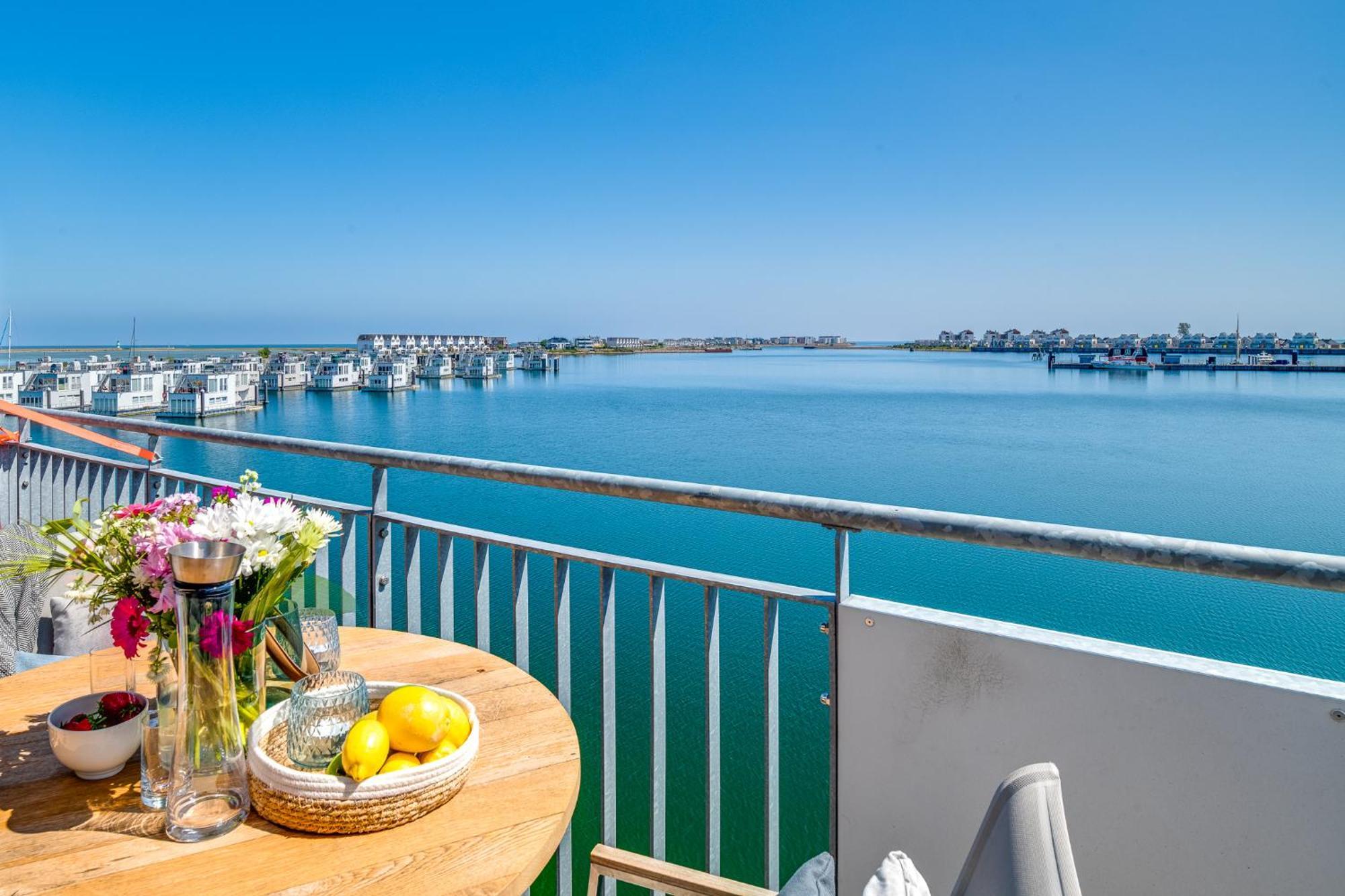 Sea Apartment Mojo- Meerblick, Infrarotauna, Terrasse Olpenitz Ngoại thất bức ảnh